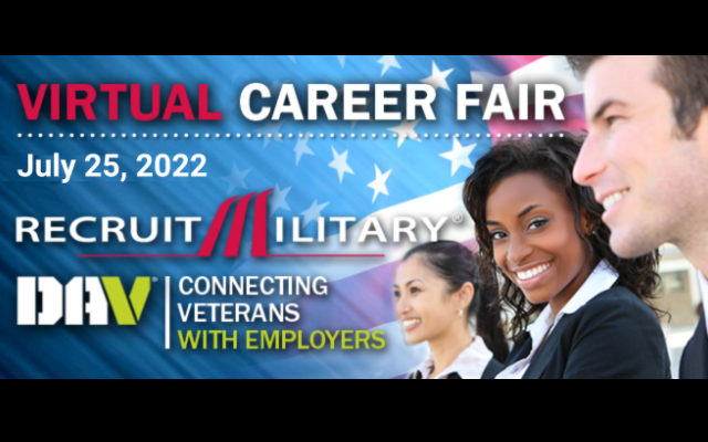 National Hire A Veteran Day, Virtual Career Fair