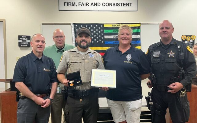 Will County deputy receives FOP award for action that averted potential harm to school children