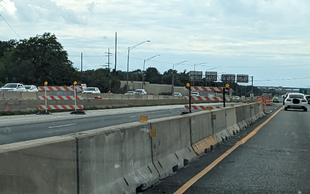 I-55 over Lemont Road lane changes