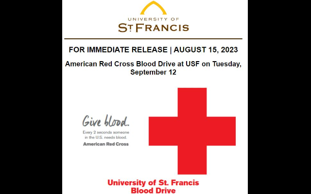 University of St. Francis Blood Drive