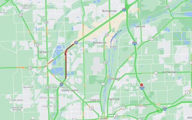 Crash I-55 At Route 126 in Plainfield
