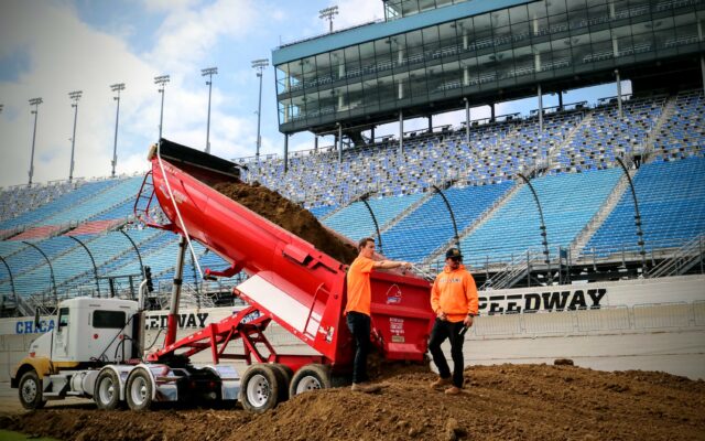 Photo Gallery Of Dirt Track Being Built At Chicagoland Speedway