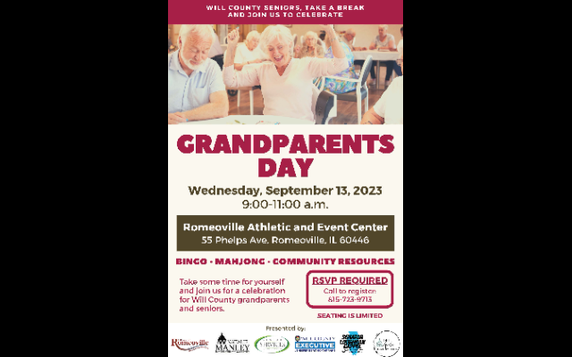 “Grandparents Day” to be Held in Romeoville on September 13