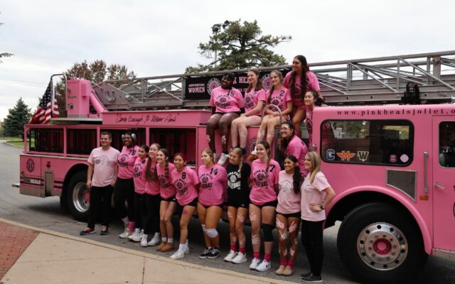Joliet Central & West Pink Heals Event Raises Over $6,000