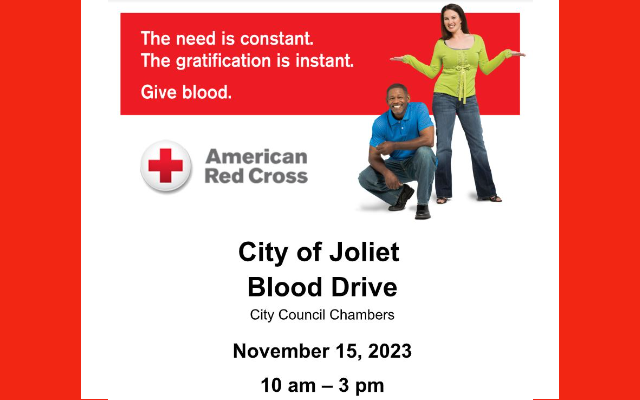 City of Joliet Blood Drive