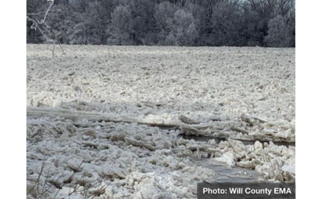 Flood Warning For An Ice Jam In Effect Until Further Notice
