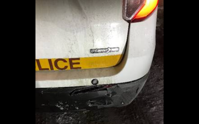 Illinois State Police Squad Car Struck By Driver on I-55