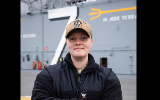Yorkville native serves aboard Navy warship in San Diego