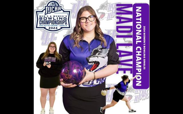 Congratulations To Maddie Lave On Winning National Bowling Championship For JJC