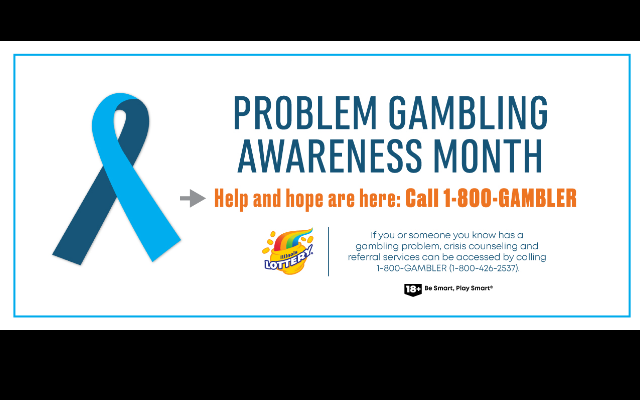 March is national Problem Gambling Awareness Month